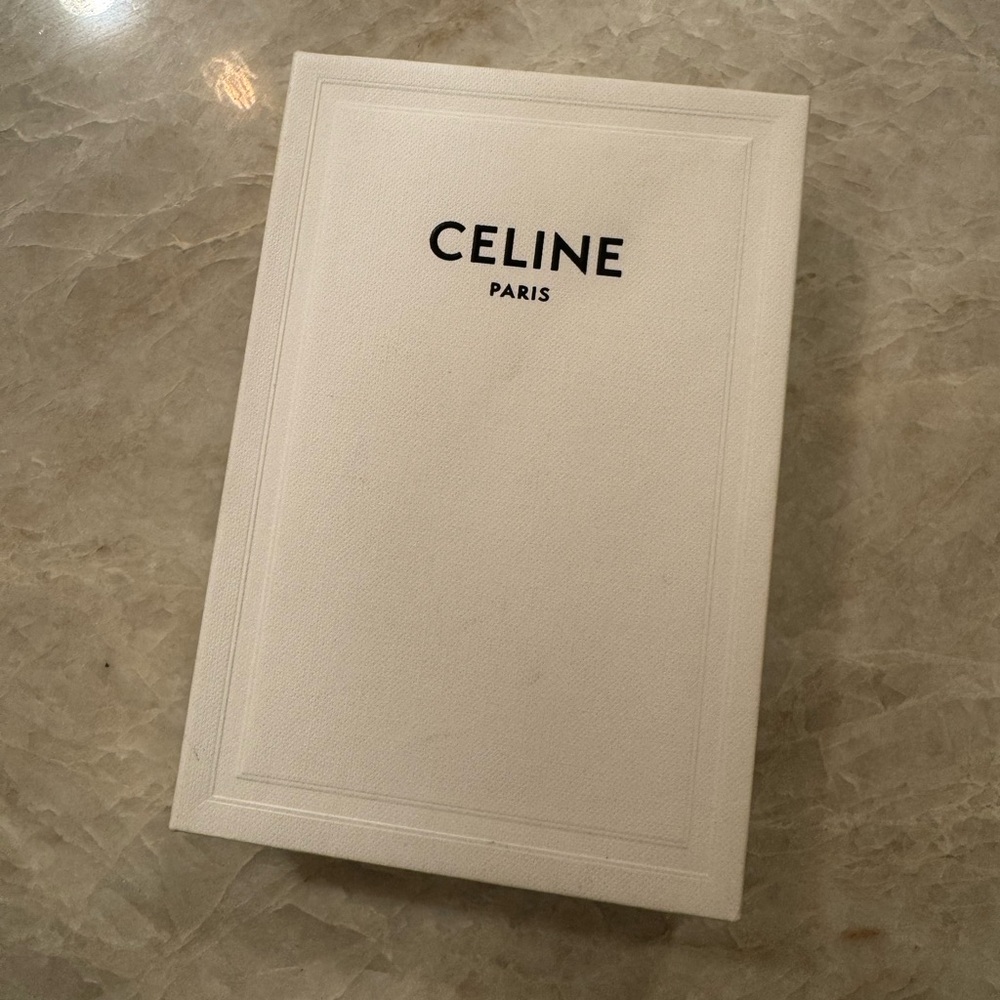 Celine Gold Cuban Link Necklace Statement Piece - Picture 7 of 8